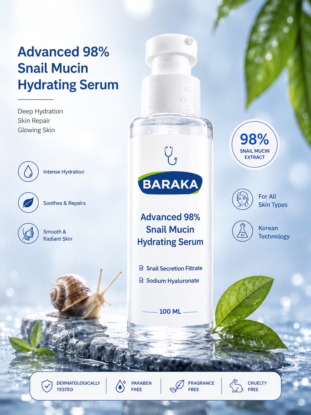 Advance 98% Snail Mucin